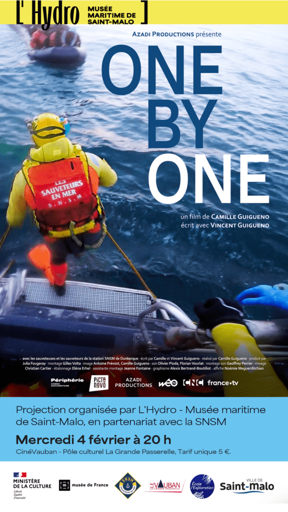 Projection cinéma One by one L'Hydro Musée maritime