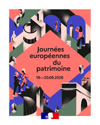 affiche journées européennes du patrimoine 2026
